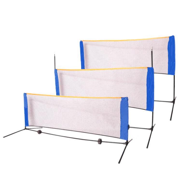 WEZHO Portable Foldable Badminton Net Stand