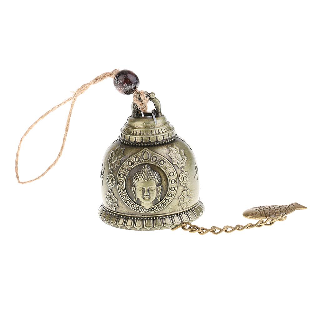 Feng Shui Bell Buddha Patio Tree Car Interiors Hanging Charm Wind Chime