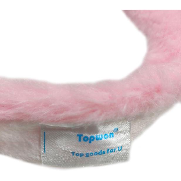 

Topwon Милая плюшевая повязка на голову с кроликом - Ушки поднимаются при нажатии на лапки (Ободок для волос с кроличьими ушками)