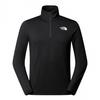 Mens Logo Quarter Zip Long-Sleeved T-Shirt