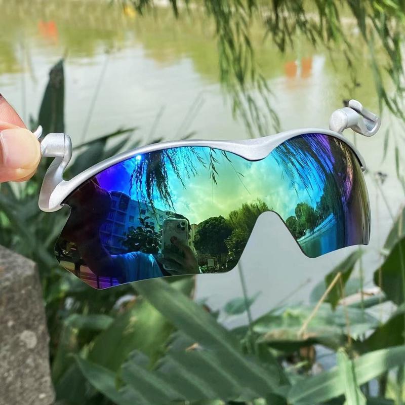 Adjustable Clip Cap Sports Sunglasses Clip On Hat Flip-Up Cover Cycling Goggles Uv Protection Sunglasses Summer