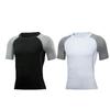 Men's Quick-Dry Compression Short-Sleeve T-Shirt for Sports and Training
