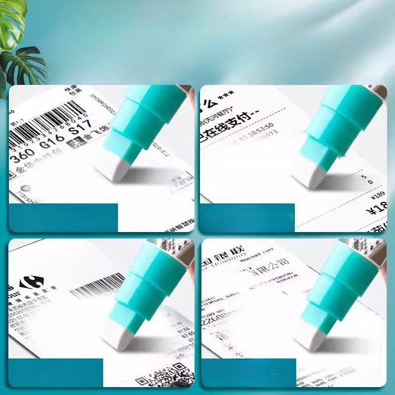 Thermal Paper Correction Pen, 12ml Privacy Protection Marker for Courier Waybill, Address Removal Tool for Sensitive Information