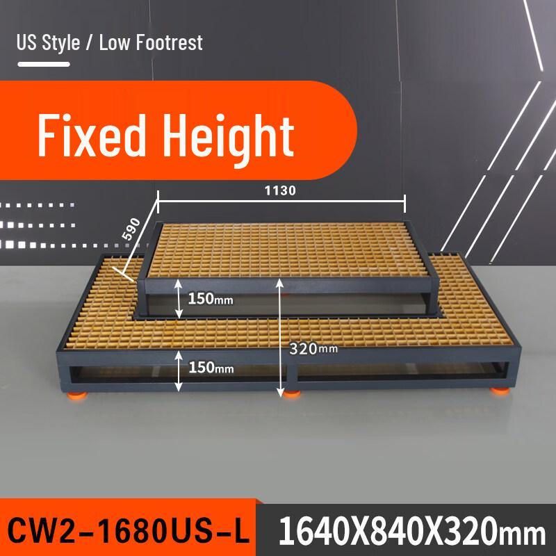 Aokewen CNC Machine Anti-slip Stepped Foot Pad