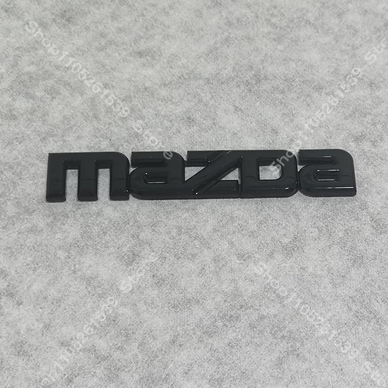 For MAZDA 2 Car Front Radiator Grille Replacement Emblem Rear Trunk Lid Badge Auto door Badge Emblem sticker car accessories vf2