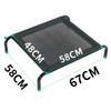 Dog Bed Moisture-proof Beds for Large Dog Sleeping Kennel Off Ground Dogs Bed for Pet Camping Mat Summer Breathable Dogs House