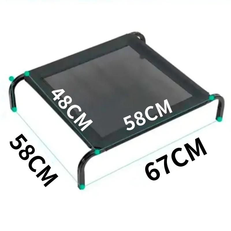 Dog Bed Moisture-proof Beds for Large Dog Sleeping Kennel Off Ground Dogs Bed for Pet Camping Mat Summer Breathable Dogs House
