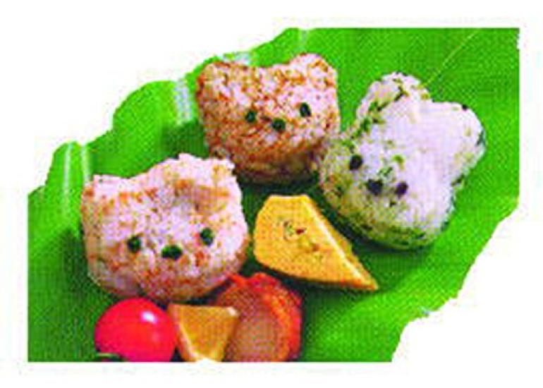 OSK Hello Kitty Onigiri Mold Set of 3 LS-4