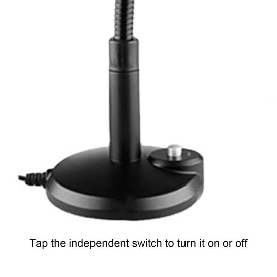 Microphone Anti-interference Loud Sound Wide Application Sturdy Base Stable Clear Call Noise Reduction Computer USB Professional Gaming Mic