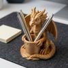 Gotische Stijl Succulentenplant Bloempot 3D Geprint Bureauornamenten Creatief Drakenbeeld Cadeau