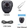 High Quality Mini Camera HD1080P Sports Video Recorder Built-in 32GB Memory Card Wearable Police Camera with Night Vision Function