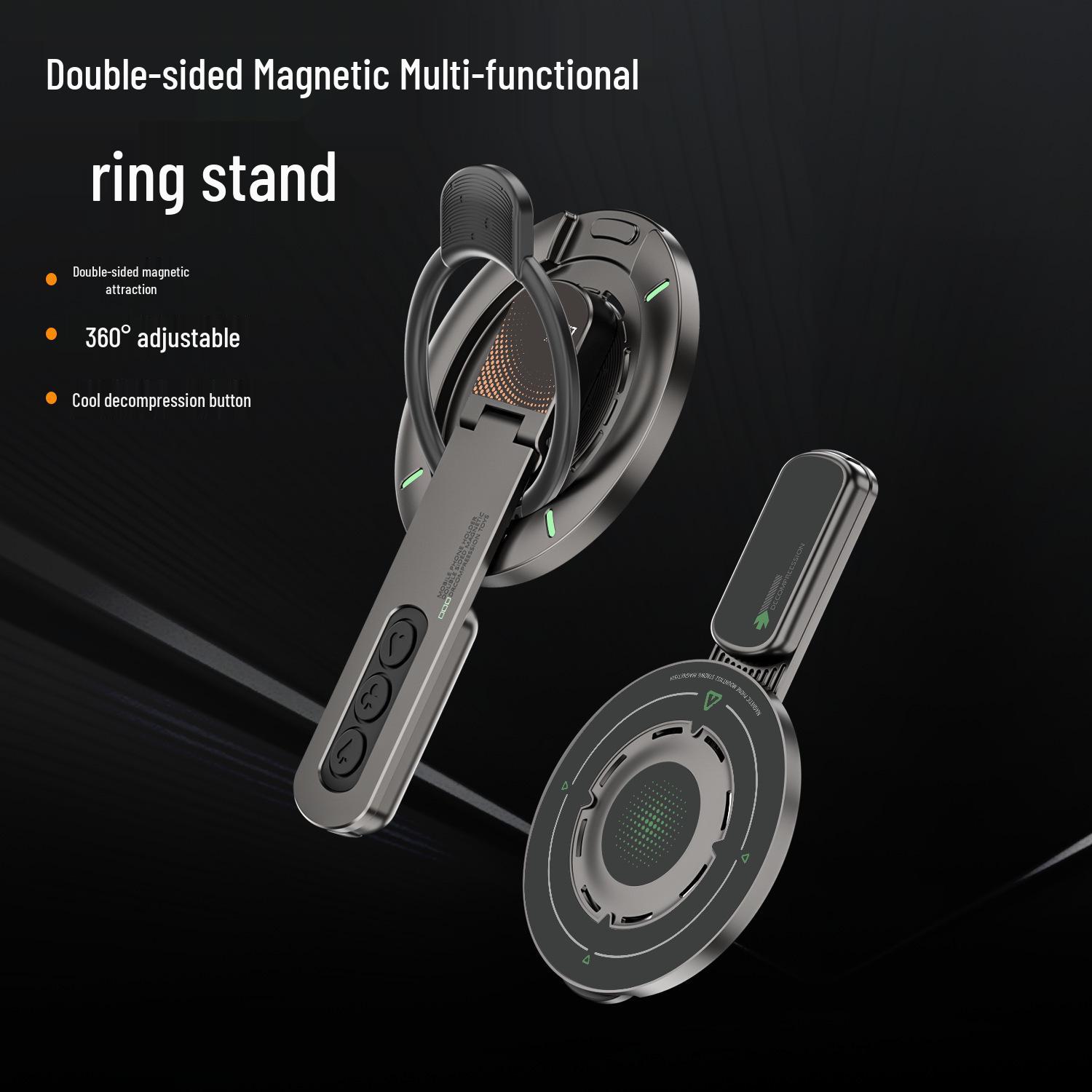 

Dual-Sided Magnetic Rotating Phone & Tablet Stand - Aluminum Alloy