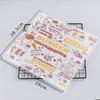 100Pcs Oil-Proof Paper Food Wrapping Paper Baking Sandwich Burger Fries Fried Food Wrapping Paper Plate Mat Accessories
