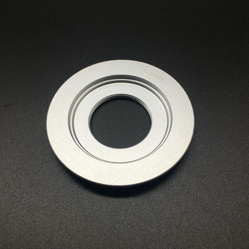 Adapter obiektywu z mocowaniem gwintowanym Obiektyw filmowy Mocowanie C do M4/3 Pierścień adaptera Uniwersalny dla GX7 GX1 Gh3 gh2 gh1 gf5 gf6 gf3 gx1G10GK