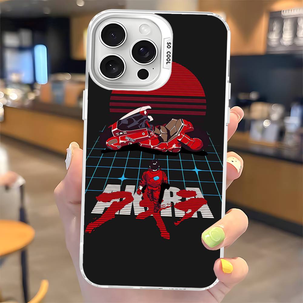 Japanese Anime A-akira Cartoon Phone Case For IPhone 16 15 14 13 12 11 Pro Max X XR XSMAX 8 7 Plus Matte Shockproof Back Cover