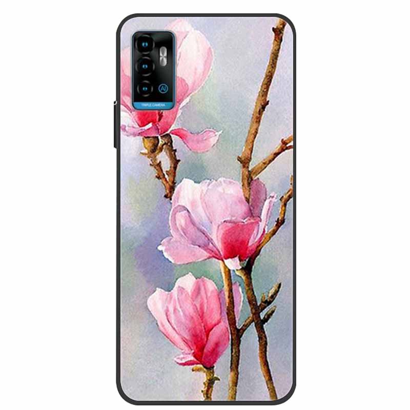 For ZTE Blade A71 Case Shockproof Soft silicone TPU Back Cover For ZTE BladeA71 Phone Cases for ZTE Blade A 71 2021 Cute Cartoon
