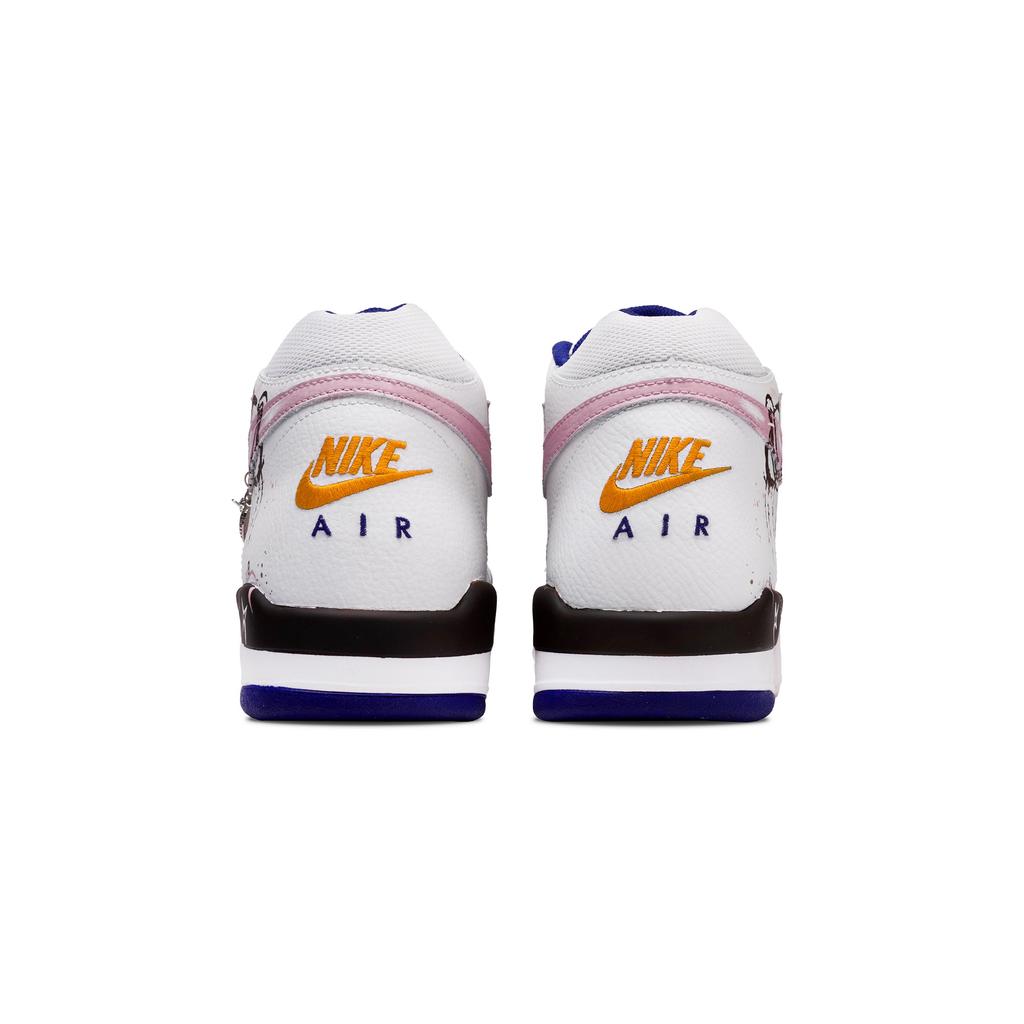 Nike Flight Legacy Steam Planet Slip Resistant Abrasion Resistant Mid top Vintage Basketball Shoes Men's BQ4212-102(Team864-)