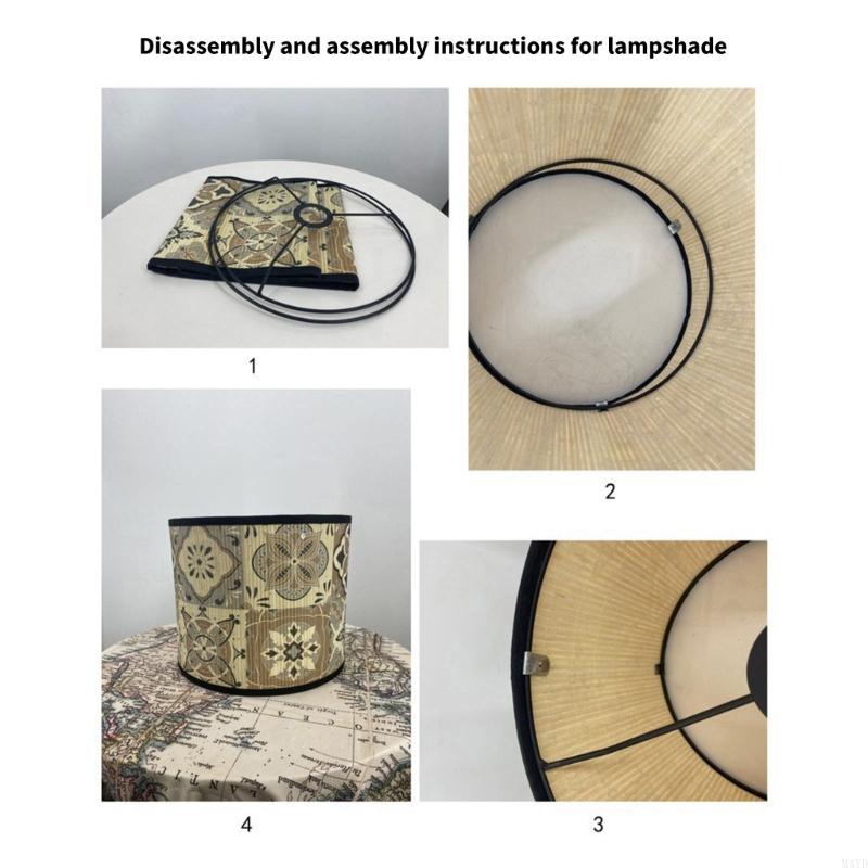 E27 Bamboo Lampshades Wall Light Cover Table Light Shade Elegant Decorative Lighting Accessories Enduring M4YD