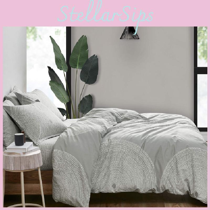 Round Pattern Digital Print Duvet Cover Pillowcase Set Bedroom Bedding Gifts