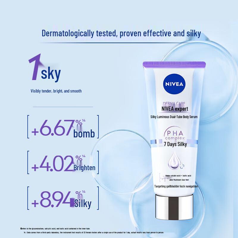 Nivea Smooth Radiant Dual-Tube Body Lotion