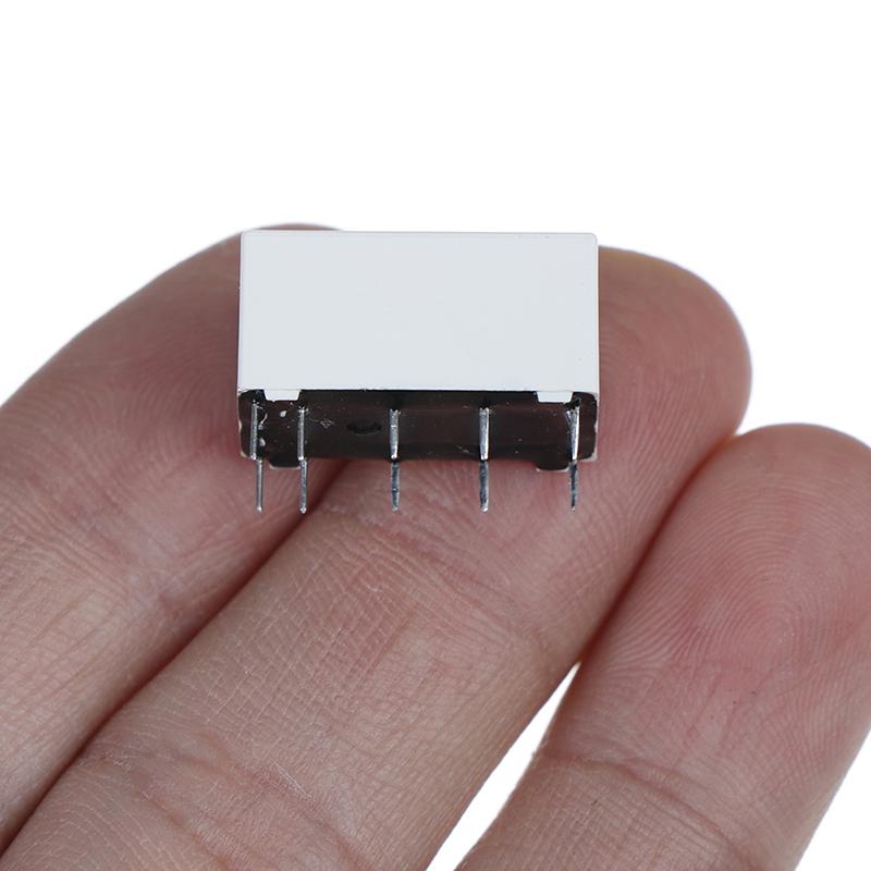 5V Cewka Przekaźnik Bistabilny Latching Dpdt 2A 30Vdc 1A 125Vac Hfd2-005-M-L2-D Realy