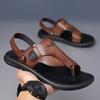New Summer Men's Casual Beach Shoes Fashionable Outdoor Breathable and Lightweight Sandals Comfortable and Non Slip Flip Flops