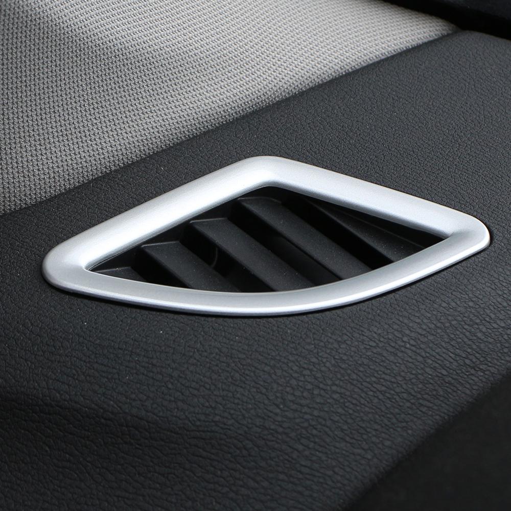 Car AC Vent Cover for BMW X1 F48 2016 - 2022 2Pcs Front Air Conditioning Outlet Decoration Sticker Trim Interior Accessories
