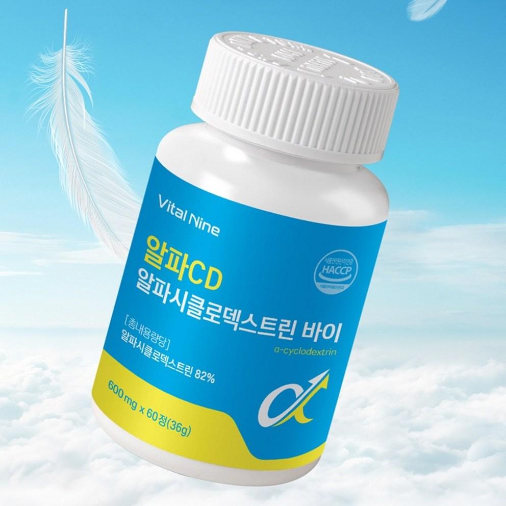 AlphaCD Alfa Cyklodekstryna 100% Autentyczna Certyfikat HACCP Tabletki