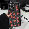Heart shaped lollipop Phone case iPhone 15 Pro Max 11 12 13 16 14 Plus Silicone Shockproof Case Lens protector shell