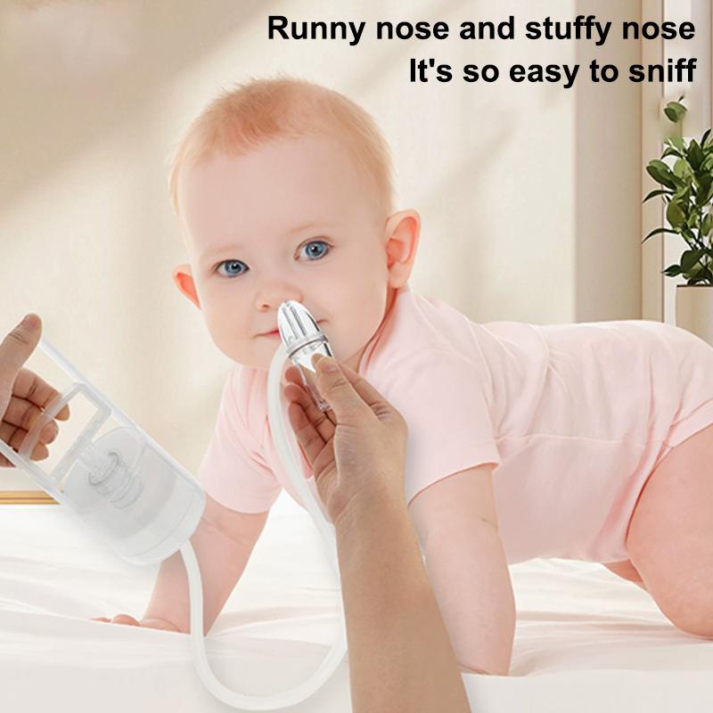 Strong Nasal Aspirator Hand Pump Safe Comfortable For Newborn Baby Toddler Nose Sucker Prevent Nasal Congestion Vacuum Nose