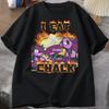 I Eat Chalk Deltarune Game Tshirt for Unisex Women Causal Funny Short Sleeve Round Neck Tshirt Streetwear Male Graphic T Shirts