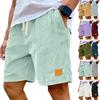 2026 Nuovi Pantaloncini Casual in Velluto a Coste da Uomo Estivi Larghi a Gamba Dritta Vita con Coulisse Pantaloni Corti per Uso Quotidiano Pantaloni Corti