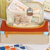 Multiple Pockets Layers Large Capacity Pencil Bag Stationery Storage Bag  Boys Girls