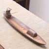 [ZTFT] Stylish Incense Holder, Cute Incense Holder, Incense Stick Dishes, FishermanBoat Design, Ash-Proof, Stylish Incense Holder, Dishes, Interior