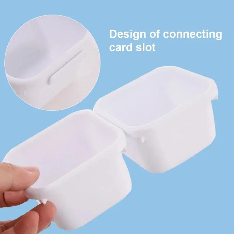 8Pcs Multi Size Drawer Storage Box Student Desk Stationery Storage Rack Household Cabinet Tableware Storage and Organizing Box