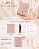 Leather Mini Large Coin Keeps Bills Small Easy to Gift for Women [Kiracom] Women's Bi-fold Wallet, Ultra-lightweight, Capacity, Box-shaped Purse,