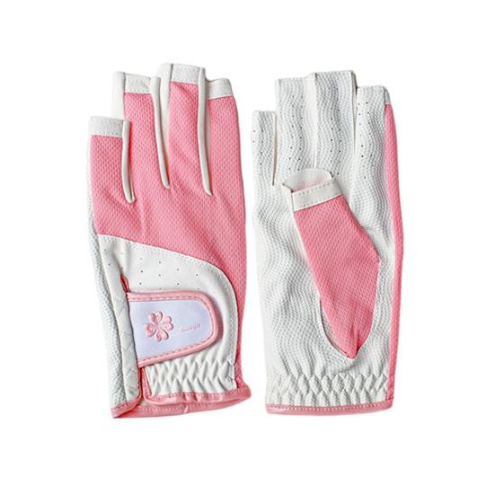 1 Pair Golf Gloves Anti-slip Silicone Sweat-absorbing Breathable Touch Screen Men Women Left Right Hand Outdoor Sports Gloves Golf Accessories