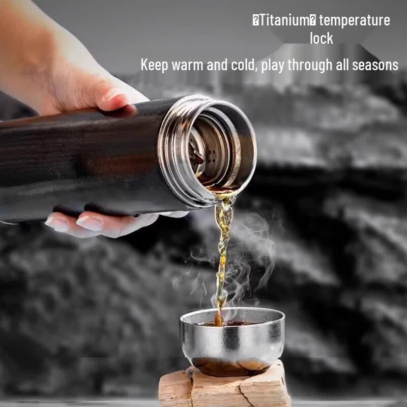 INMINDS Pure Titanium Thermos Bottle