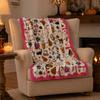 Halloween Blanket for Couch, Cozy Soft Throw Blanket for Halloween Decorations and Holiday