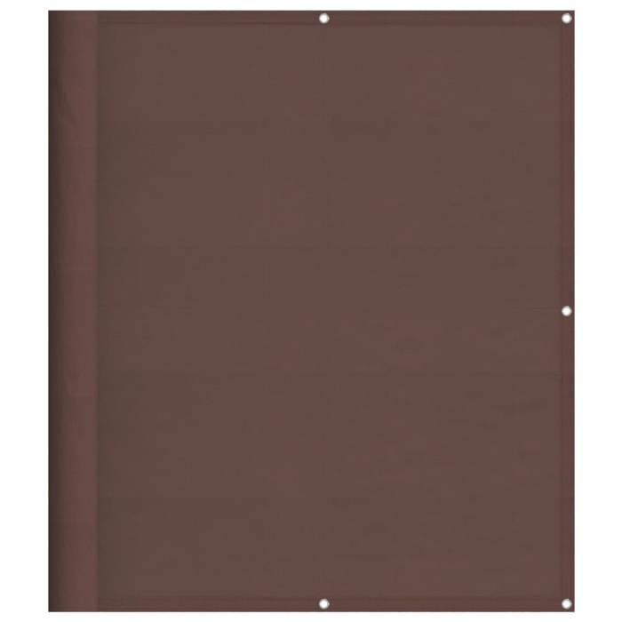 VidaXL Écran de Balcon, Brise-vue de Jardin, Écran de Protection, Écran d'Intimité Terrasse Extérieur, Marron 120x700 cm 4000396