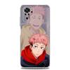 Transparent Phone Case For Xiaomi Redmi Note 10 11 Pro 9S 9 8 7 8T 9C 9A 8A K40 Pro Soft Silicone Cover Sukuna Jujutsu Kaisen