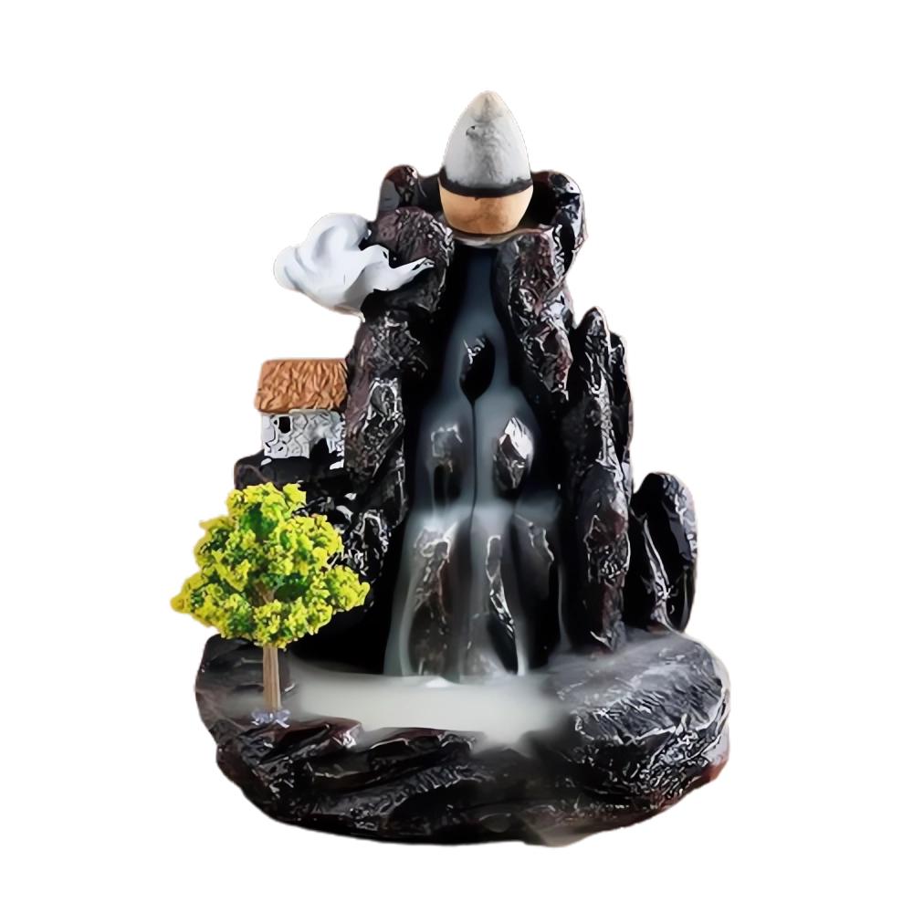 

Держатель для благовоний с обратным потоком, курильница с водопадом, домашний декор, орнамент для ароматерапии, конусы для благовоний с обратным потоком, конусы для благовоний