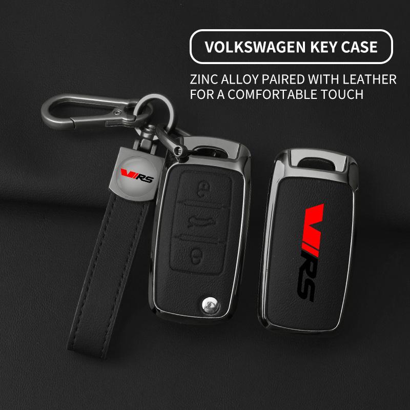 EBL2 Suitable for Skoda VIRS Kamiq Karoq Superb Kodiaq Octavia Fabia Rapid Metal High-end Car Key Case Remote Control Car Key Shell B