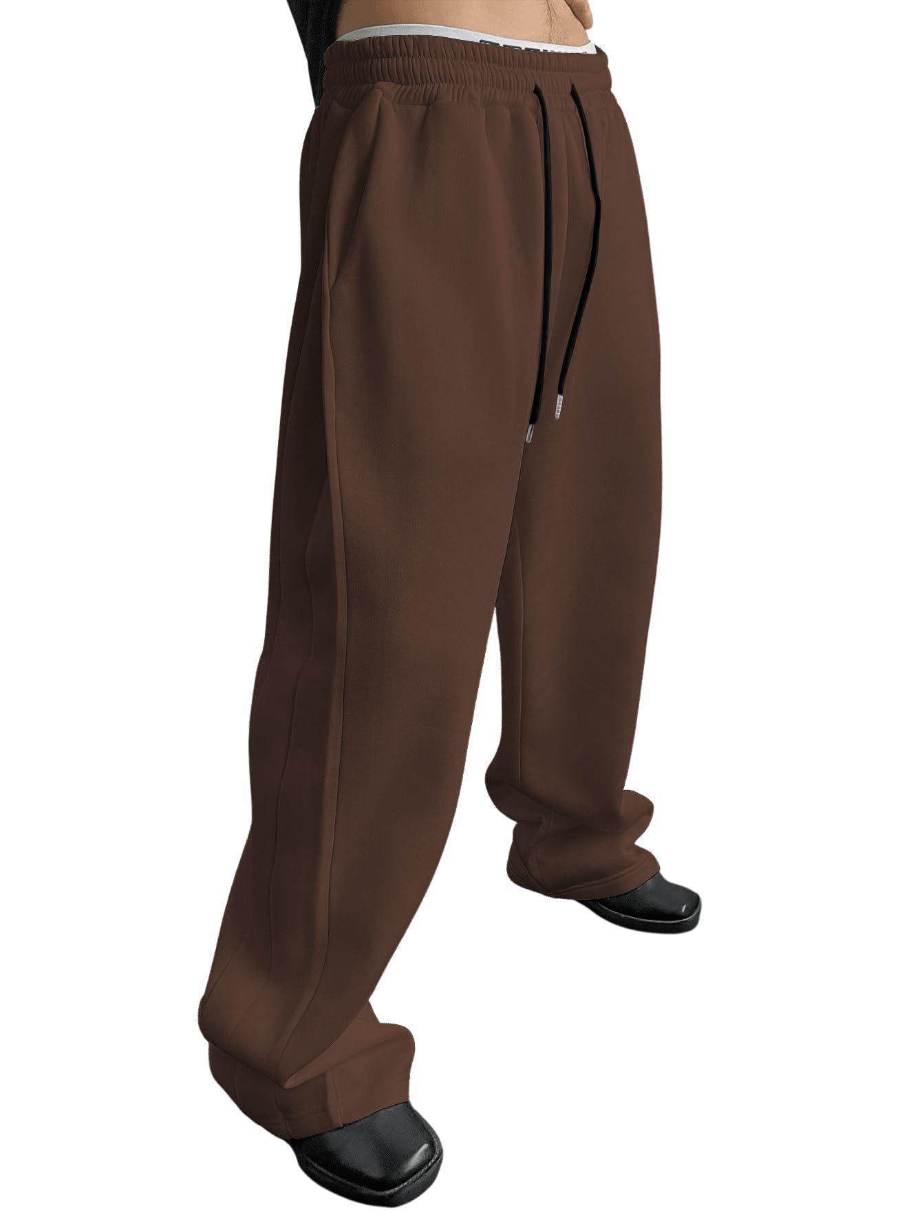 

Men s Casual Jogger Pants with Drawstring Waist, Side Pockets, Multiple Colors XXL
