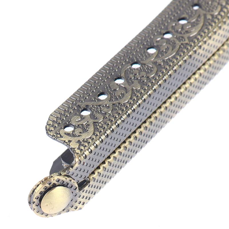27 cm Trä Metallram Kisslås För Handväska Plånbok Tillbehör DIY Handgjord