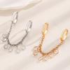 Elegant Adjustable Wedding Rings Dating Rings Geometric Fringe Opening Finger Jewelry Suitable for Woman and Man Present