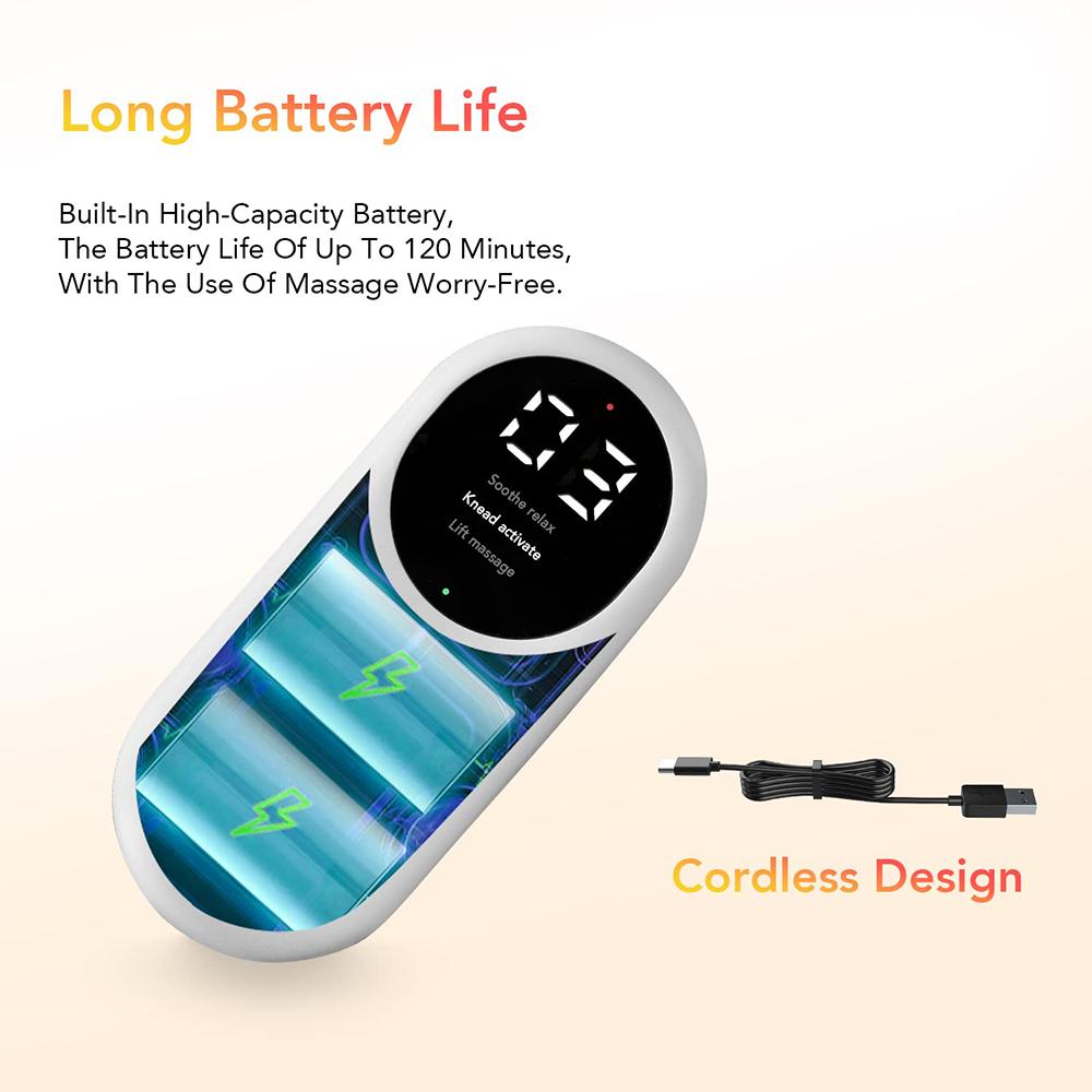 Leg Massager Constant Temperature Hot Compress Leg Slimming Device Air Wave Electric Pressure Unblocking Device Calf Massager