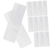 TOYMYTOY Concave Laboratory Microscope Circular Quartz Glass Frosted Thin Microscope Setup 50-Pack Slides, Slides, Slides, Slides, Slides, Slides,