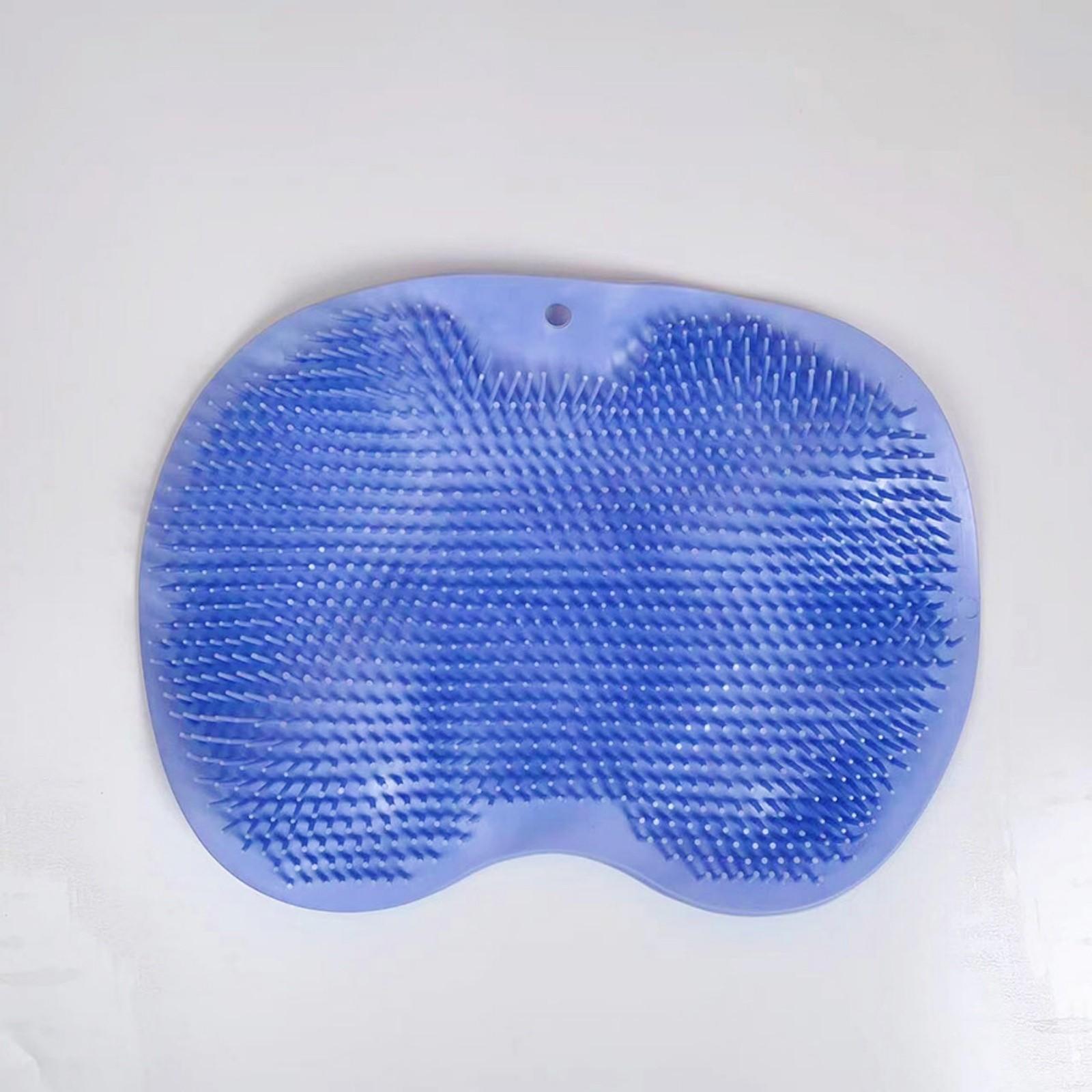 

Массажный коврик для ванной комнаты Удобный многофункциональный коврик для ног One Size синий