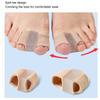 Toe Straightener Soft Comfortable Double Hole Toe Separator Toe Stretcher for Home Outdoor 4Pcs Toe Bunion Spacer